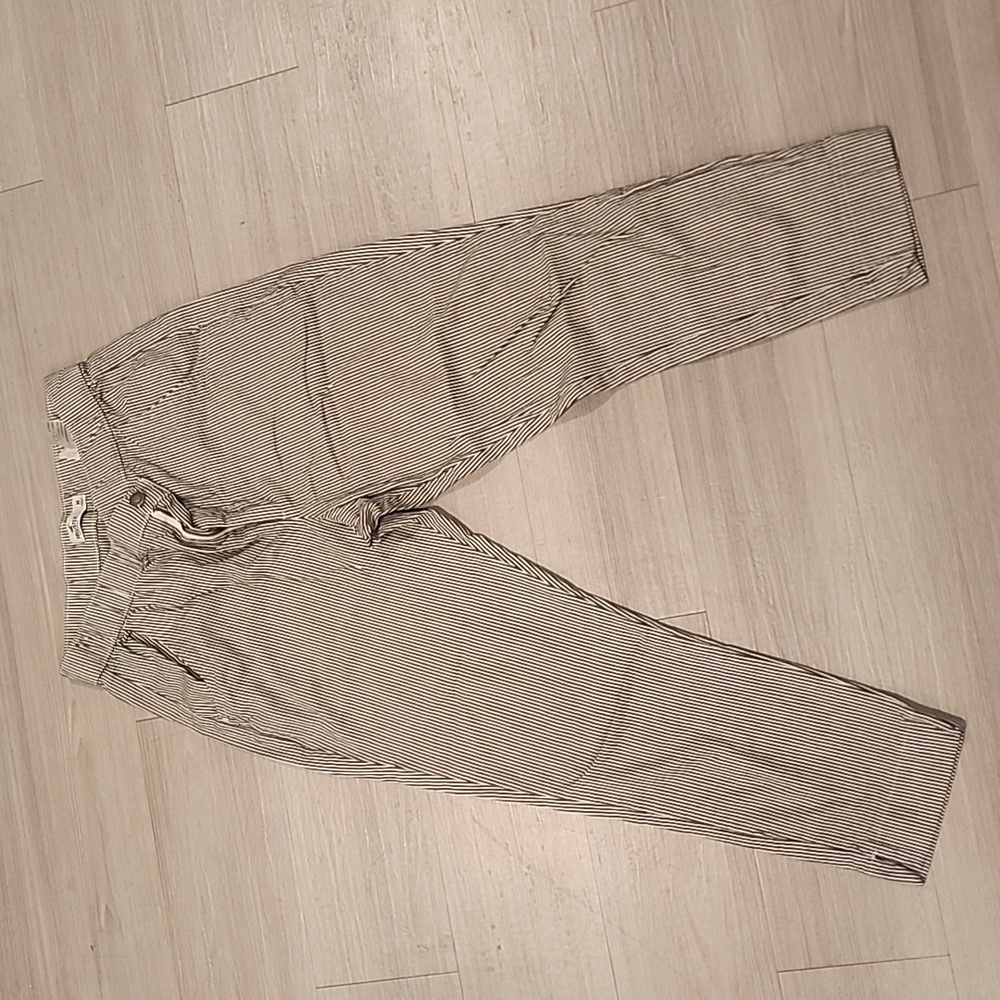 Hollister Striped Casual Pants Size M